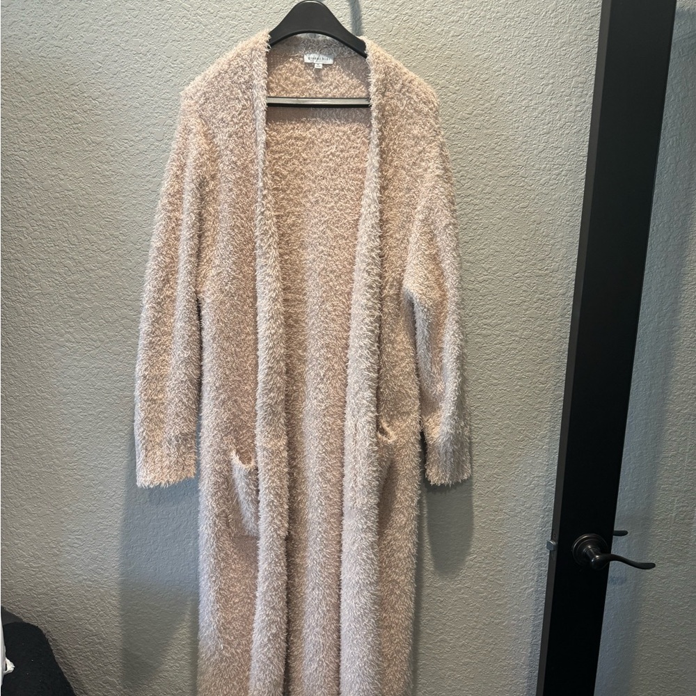 Gianni Bini Duster/Cardigan pale pink XL